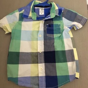 Carter’s short sleeve shirt 18 months
